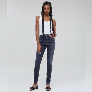 Closed Lizzy Skinny Jeans, Dark Grey/Blue, SZ 25